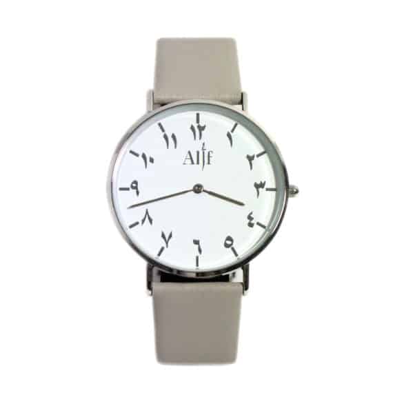 montre chiffres arabes pearl