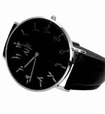 Montre Alif black cruella profil